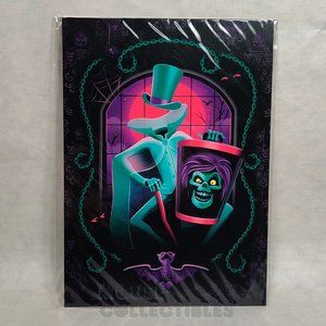 Disney Parks Haunted Mansion Postcard Hatbox Ghost Jeff Granito WonderGround